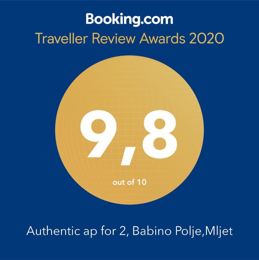 Authentic Ap For 2, Babino Polje,Mljet Lejlighed Eksteriør billede